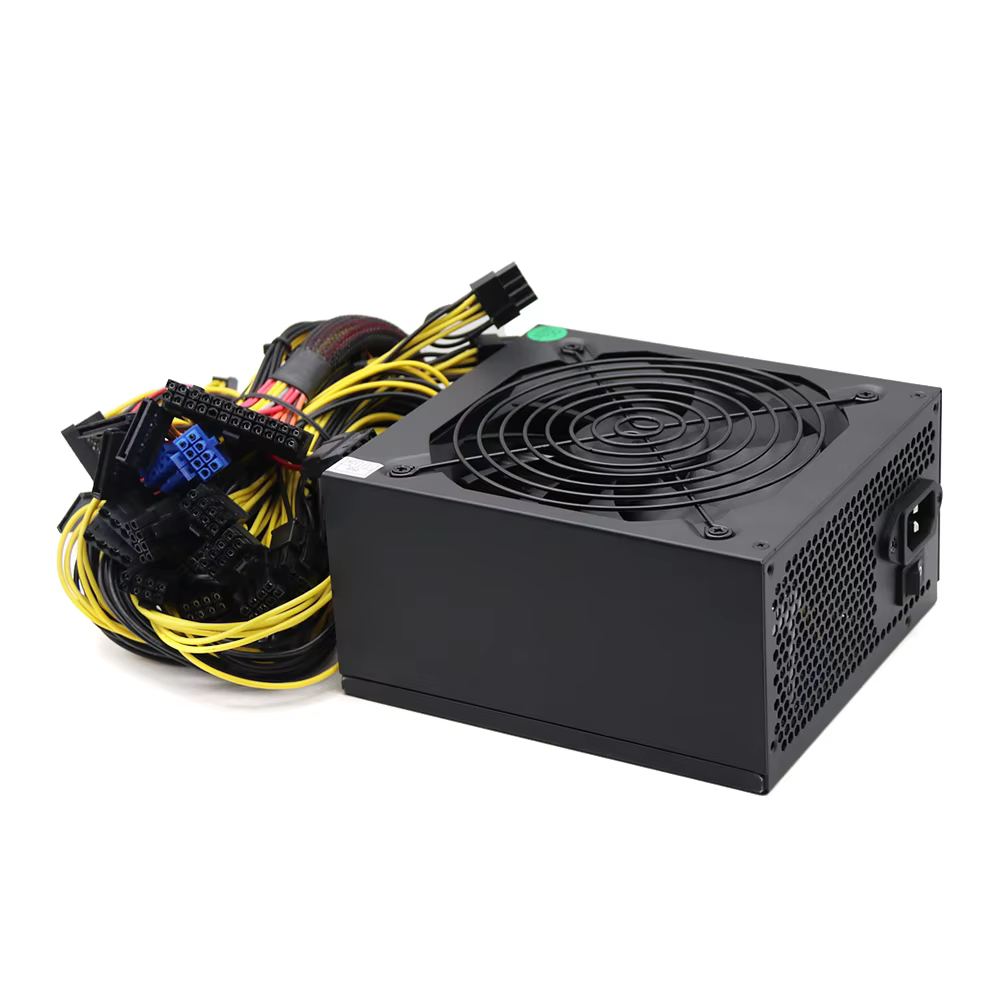 Power Unit WINSTAR WS1600PG 1600W miner power supply for ETH Bitcoin,90 PLUS® GOLD certified,7*PSI-e