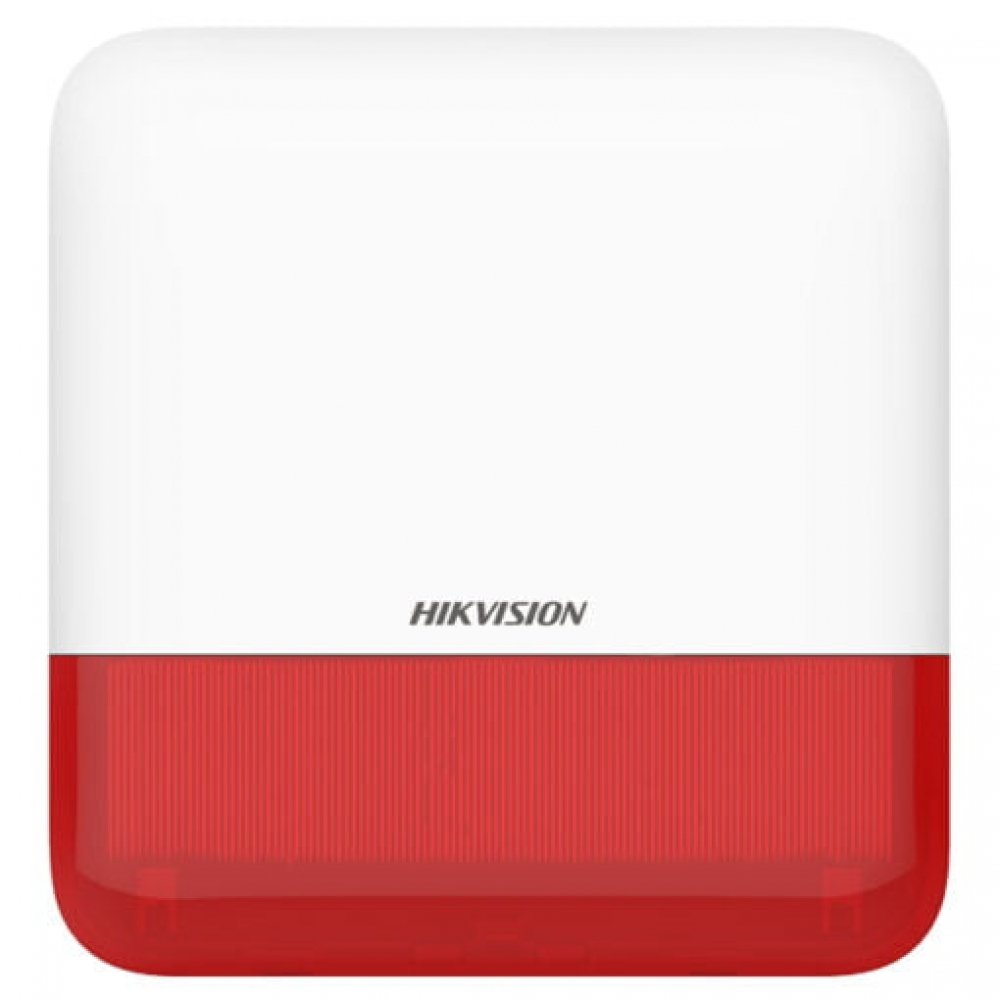 HIKVISION AX PRO DS-PS1-E-WB (Red Indicator)(O-STD) оповещатель свето-звуковой беспроводной