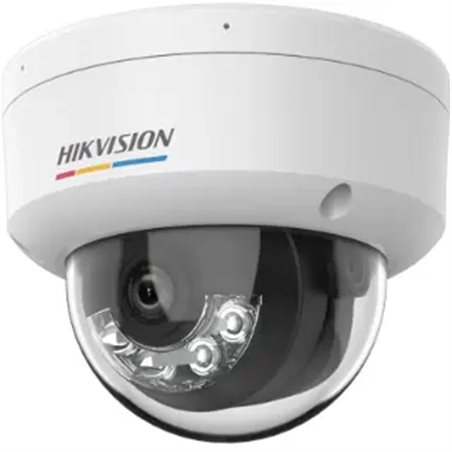 IP camera HIKVISION DS-2CD1147G2H-LIUF(2.8mm)(O-STD)купол,антиванд 4MP,IR/LED 30M ColorVu,MIC,MicSD