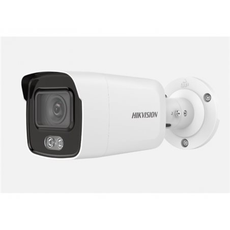 IP camera HIKVISION DS-2CD2047G2-LU(2.8mm)(C)(O-STD) цилиндр,уличная 4MP,LED 40M ColorVu,MIC