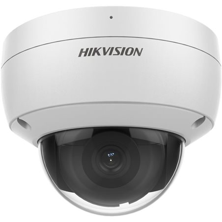 IP camera HIKVISION DS-2CD2163G2-IU(O-STD)(2.8mm) купол,антиванд 6MP,IR 30M,MIC,MicroSD,AcuSense