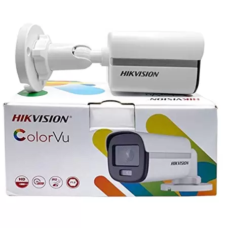 HD-TVI camera HIKVISION DS-2CE10DF0T-F(2.8mm) цилиндр,уличн 2MP,LED 20M ColorVu,METAL