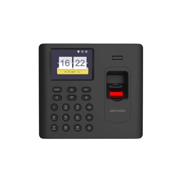 Терминал учета рабочего времени HIKVISION DS-K1A802AMF(STD) Mifare,пароль,отпечаток пальца,Wi-Fi