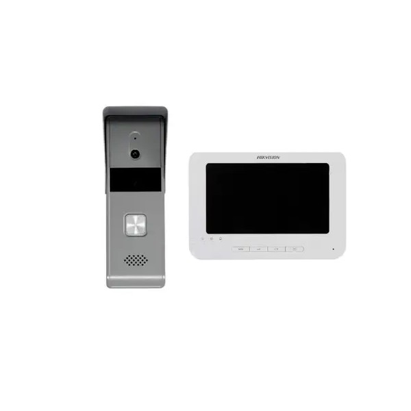 Видеодомофон HIKVISION DS-KIS205T(Grey)Analog уличн IP65