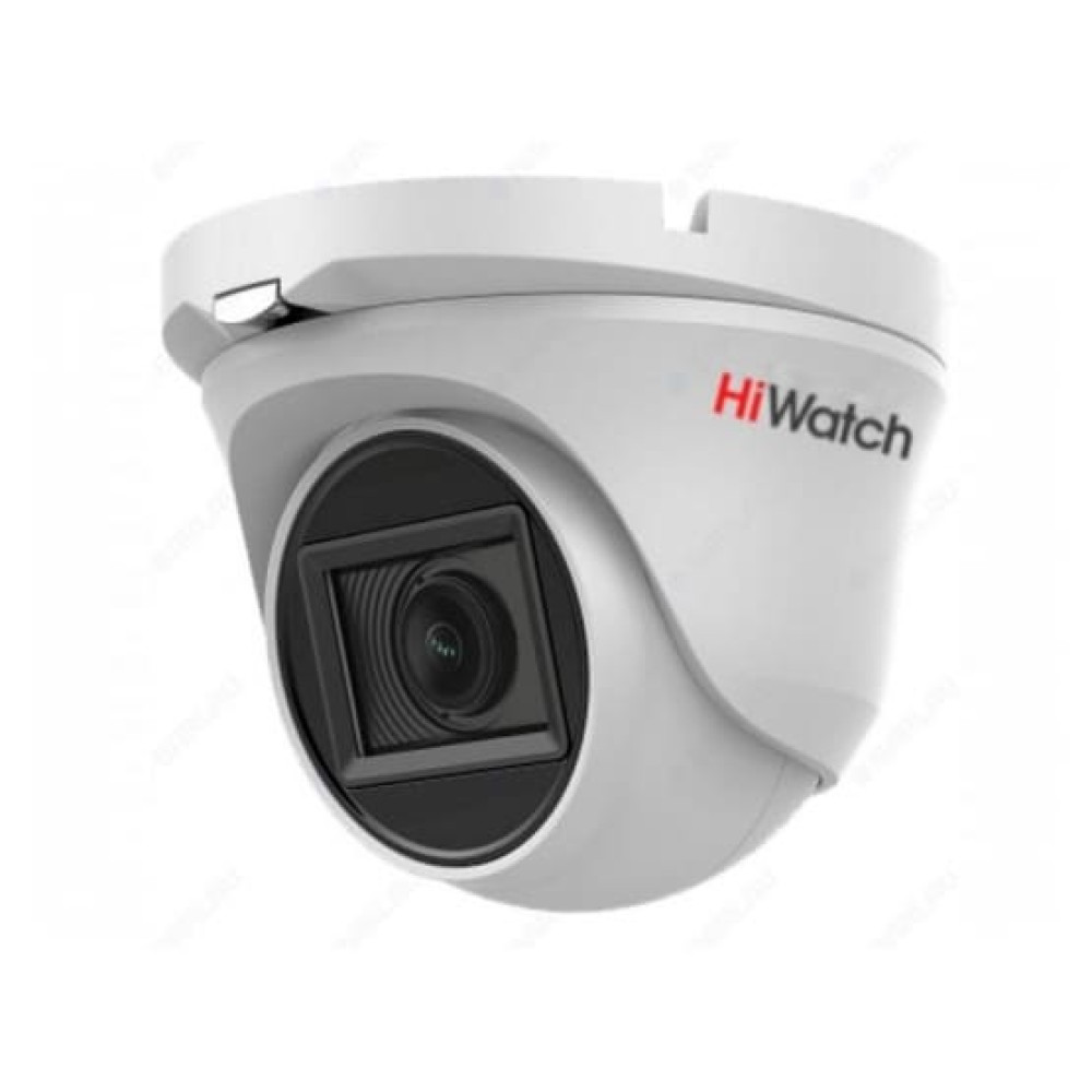 HD-TVI camera HIWATCH DS-T503A(B) (2.8mm) купольн,уличная 5MP,IR 30M,MIC