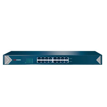 HUB Switch HIKVISION DS-3E0516-E(C) 16-port 10/100/1000Mbps Metal
