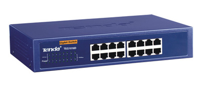 HUB Switch Tenda TEG1016G 16port 10/100/1000M Gigabit 19" Rackmount Metal case