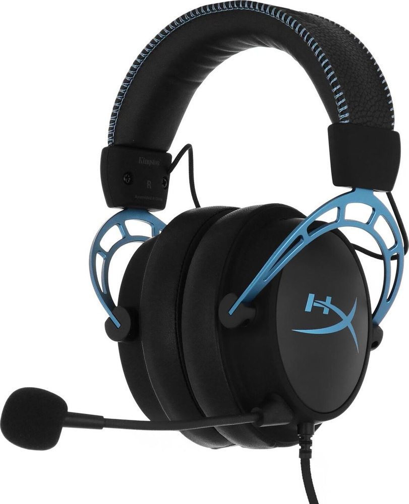 Наушники с микрофоном HYPERX 4P5L3AA (HX-HSCAS-BL/WW) Cloud Alpha S (Blue) jack 3.5 mm BLACK/BLUE