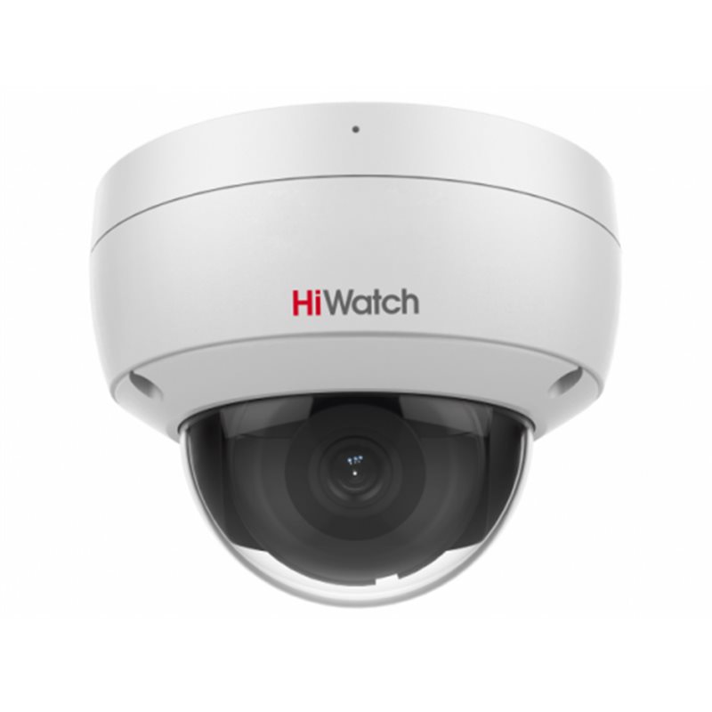 IP camera HIWATCH DS-I852M(2.8mm) купольная,антиванд 8MP,IR/LED 30M,MIC,MicroSD