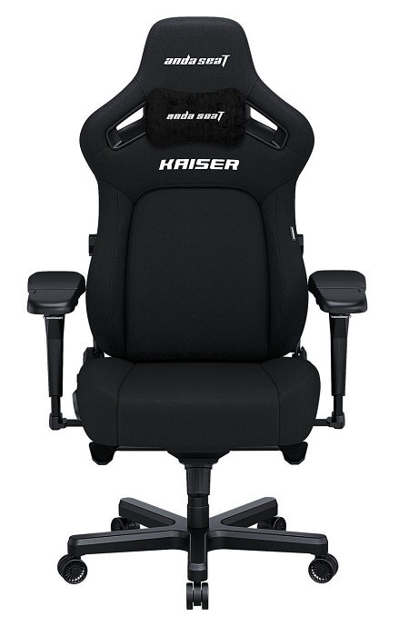 Gaming Chair AD12YDDC-L-20-B-CF AndaSeat Kaiser 4 L BLACK 5D Armrest 65mm wheels PVC Fabric