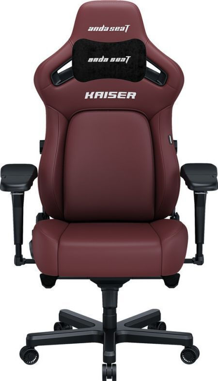 Gaming Chair AD12YDDC-XLL-20-A-PV/C AndaSeat Kaiser 4 XL MAROON 5D Armrest 65mm wheels PVC Leather