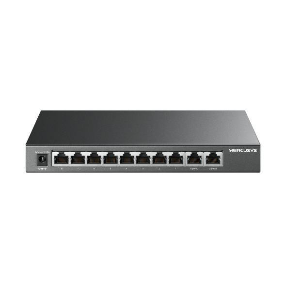 HUB Switch Mercusys(TP-Link)MS110GMP 10-Port Gigabit Desktop Switch with 8-Port 111W PoE+