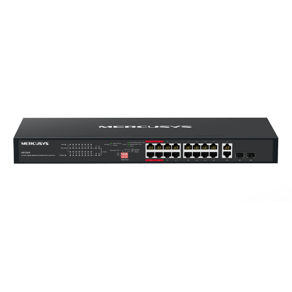 HUB Switch Mercusys(TP-Link)MS120GP 20-Port Gigabit Desktop Switch with 16-Port 192W PoE+