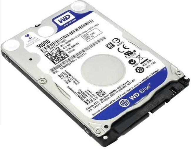 WD 1TB 5400 128MB SATA Notebook Hard Disk Slim