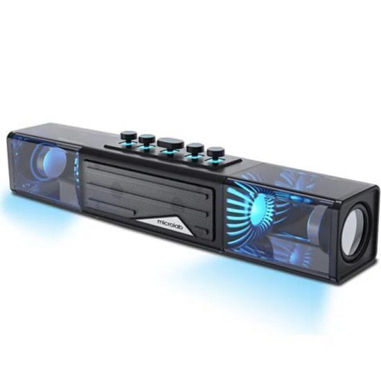 Microlab Soundbar MS213C 5W*2 LED, Bluetooth 5.0, microSD,3.5mm Line in, USB, 12V adapter