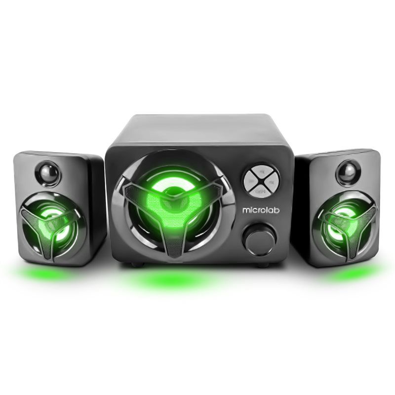Microlab Subwoofer U-210 RGB 2.1 BLACK 11W (5W+3W*2)