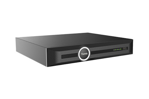 NVR TIANDY TC-R3105 Spec:I/B/L/Eu/V1.1 (40mbps,5 IP,1ch/6MP,3ch@1080P,1HDD upto 8TB,H.265)