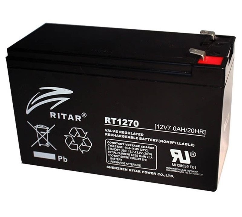 Аккумулятор 12V 7AH Ritar RT1270