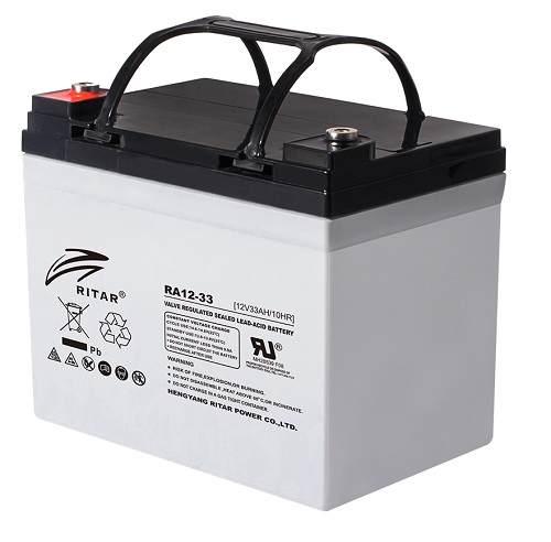 Аккумулятор Ritar RA12-33, 12V, 33.0AH