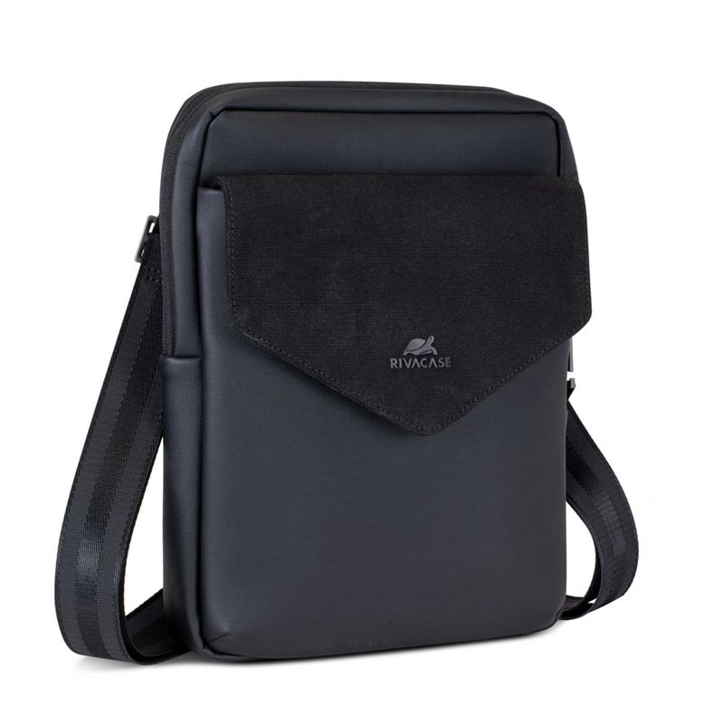 RivaCase 8511 CARDIFF Black Crossbody bag 11"