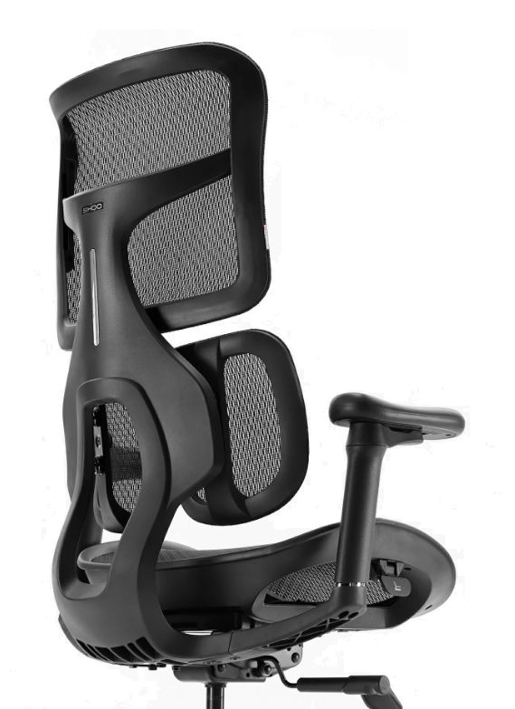 Office Chair SIHOO S100-203 BLACK 3D Armrest, class 4 TUV gaslift,350mm aluminum base