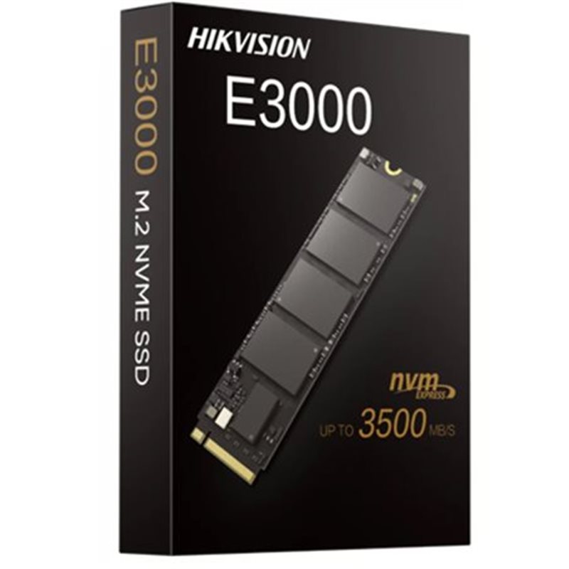 SSD HIKVISION E3000 256GB 3D NAND M.2 2280 PCIe NVME Gen3x4 Read / Write: 3230/1240MB