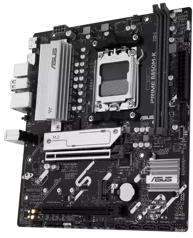 MB AM5 ASUS PRIME B850M-K,2xDDR5,15xUSB,mATX,2xM.2,2PCIe16x, DP HDMI