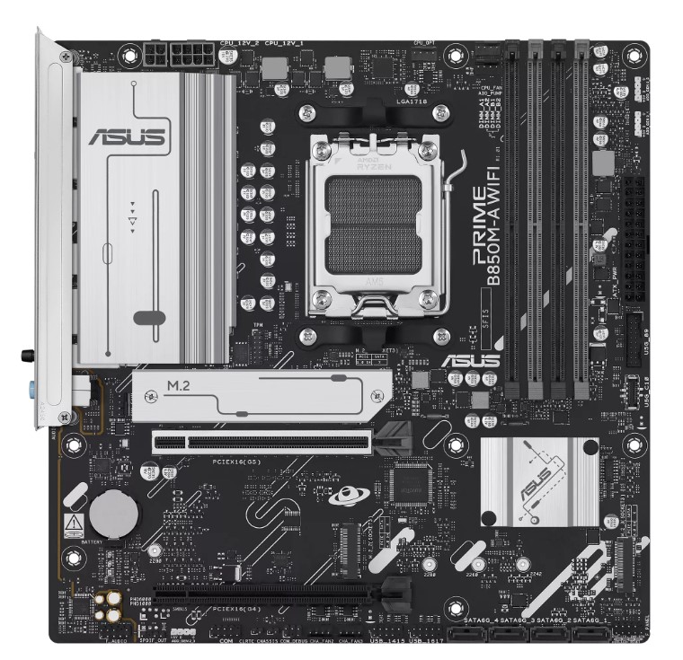MB AM5 ASUS PRIME B850M-F,2xDDR5,6xUSB,mATX,2xM.2,PCIe16x,PCIe1x HDMI