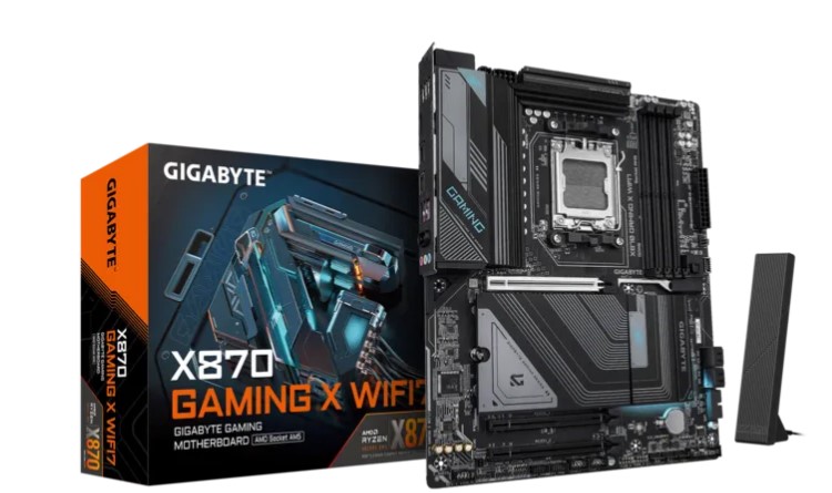 MB AM5 GIGABYTE X870 GAMING X WIFI7,4xDDR5,15xUSB,4xSATA,3xM.2,3PCIe16x HDMI Type-C WiFi