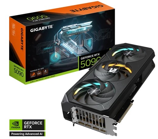 GEFORCE RTX5070Ti OC 16GB GDDR7 256bit 2497Mhz 3xDP HDMI GIGABYTE GV-N507TWF3OCV2-16GD