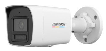 IP camera HIKVISION DS-2CD1047G3H-LIUF(2.8mm)(O-STD)цил,улич 4MP,IR/LED30M ColorVu,MIC,MicroSD,METAL