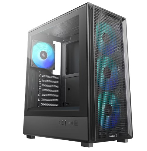 DEEPCOOL ATX CC550 4F w/o PSU USB3.0×2 Front + 4×120mm FANS