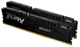 DDR5 32GB (2x16GB) PC-51200 (6400MHz) KINGSTON FURY BEAST RGB EXPO KF564C32BBEAK2-32