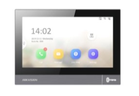 IP монитор видеодомофона HIKVISION DS-KH8381-WTE1(STD) 7" Touch-Screen,WIFI,PoE