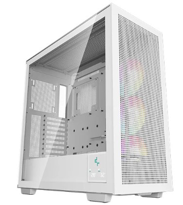 DEEPCOOL EATX MORPHEUS WH WHITE w/o PSU USB3.0×2 Type-C*1 ARGB 3*140mm FAN (360mm)