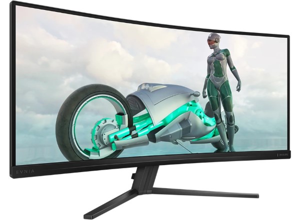 PHILIPS 34" 34M2C3500L CURVED VA 3440x1440 WQHD 180HZ 4000:1 300cd/m2 1ms 2xHDMI DP