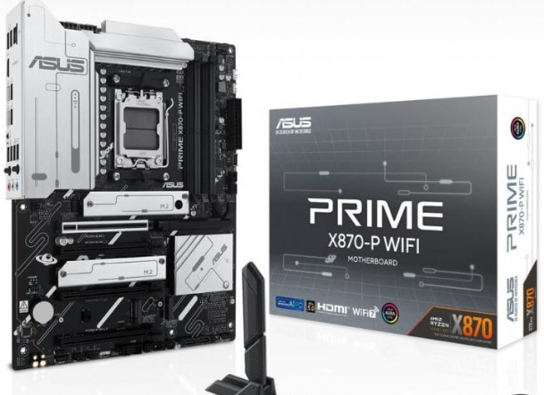 MB AM5 ASUS PRIME X870-P,4xDDR5,17xUSB,USB 3.2 ATX,2xM.2,3PCIe16x HDMI