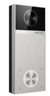 IP вызывная панель HIKVISION DS-KV6114-ME1(STD) 4MP,Mifare,PoE,2 реле для замков,IP65