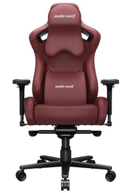Gaming Chair AD12YXL-17-AB-PV-A01 AndaSeat Kaiser 2 Pro XL MAROON 4D Armrest 65mm wheels PVC Leather