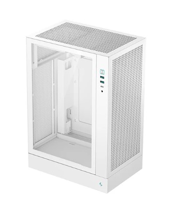DEEPCOOL MATX CH170 PLUS WH WHITE w/o PSU USB 3.0 Front Type-C, Mesh panel