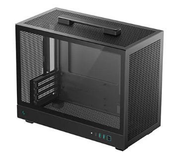DEEPCOOL MATX CH160 PLUS w/o PSU USB 3.0 Front Type-C, Mesh panel