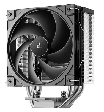 CPU cooler DEEPCOOL AG400 G2 BLACK LGA1700/1851/AMD 120mm PWM fan, 500-2000rpm,4HP