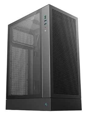 DEEPCOOL MATX CH170 PLUS w/o PSU USB 3.0 Front Type-C, Mesh panel