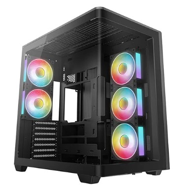 DEEPCOOL ATX CG590U 5F w/o PSU USB3.0×2 Front , Type-C + 5 fans