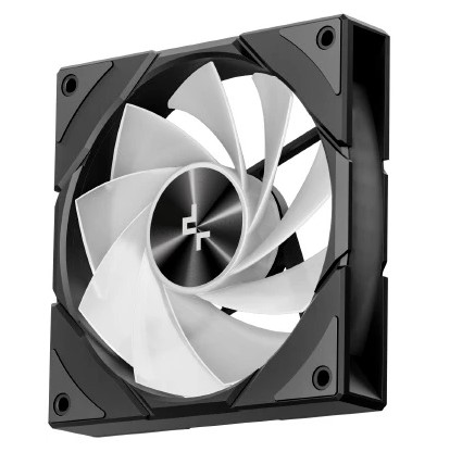 Cooler for PSU/CASE DEEPCOOL CG580 BKR ARGB PWM DOT REVERSE BLACK 500-2050rpm 120mm
