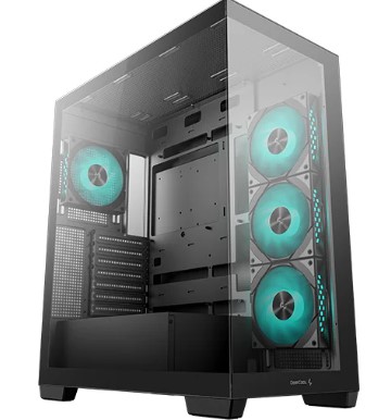 DEEPCOOL ATX CG580 4F V2 w/o PSU USB3.0×2 Front , Type-C + 120mm*3 fans
