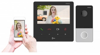 Видеодомофон HIWATCH DS-D200IKWF IP WiFi PoE