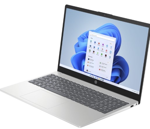HP 15 FC0196 R5-7520U 2.8-4.3GHz,8GB,SSD 512GB,15.6" FHD IPS,RU,SILVER