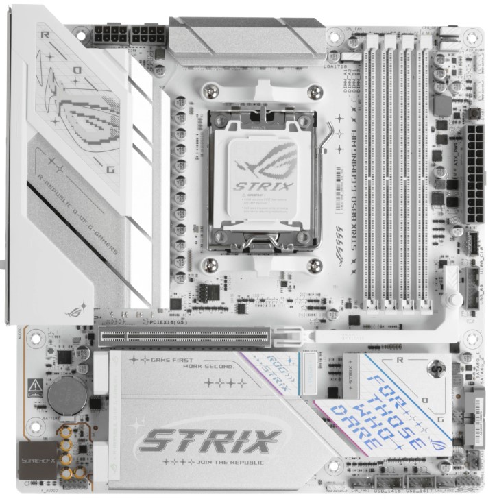 MB AM5 ASUS ROG STRIX B850-G GAMING WIFI,4xDDR5,17xUSB,mATX,3xM.2,2PCIe16x, DP HDMI