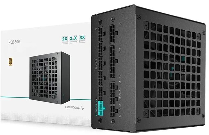 Power Unit DEEPCOOL PQ850G 850W 80 PLUS GOLD certified 100-240V/ATX12V 2.3 & SSI EPS 12V